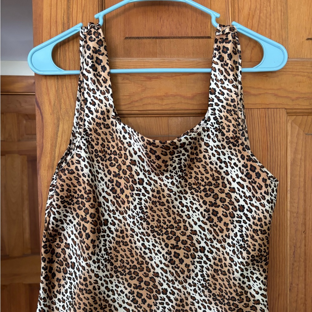 Enchanting Leopard Print Tank — Size 10/12 | Brand New